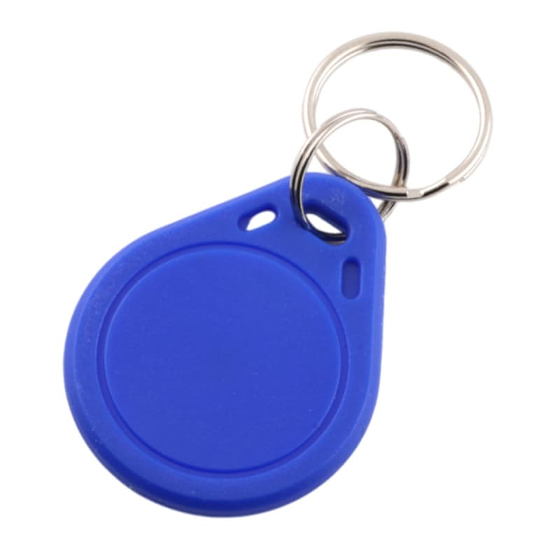 RFID kľúčenka 13.56 MHz - čip Classic 1K, vodeodolná - Žltá