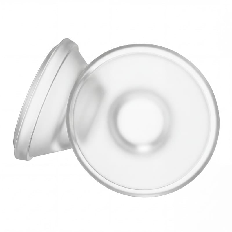 Šošovka pre LED diódu, mliečna, priemer 20mm - 45°