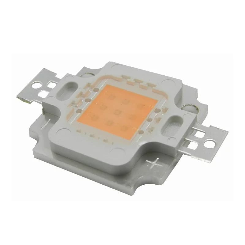 SMD LED Dióda 10W, Grow Full Spektrum 380 ~ 840nm