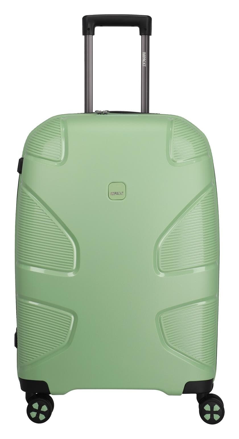 Stredný škrupinový kufor IMPACKT IP1 M Spring green