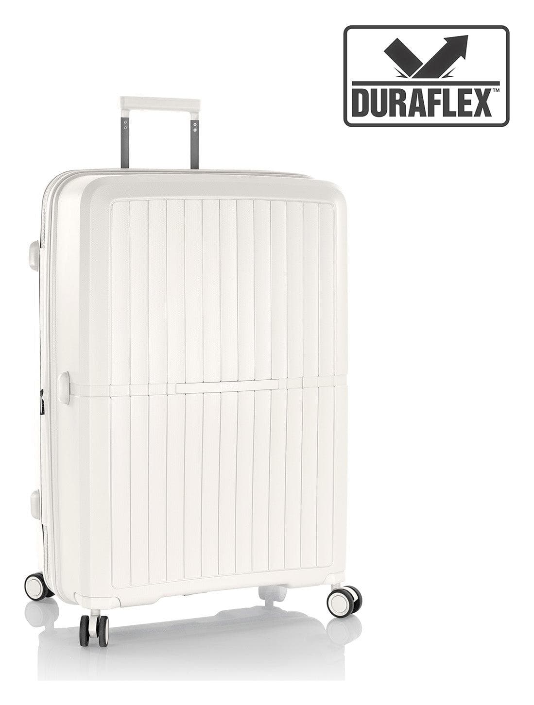 Veľký škrupinový kufor na kolieskach Heys Airlite L White