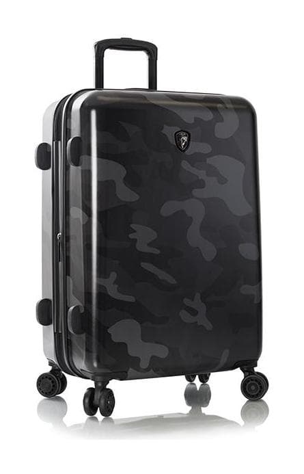 Stredný kufor na kolieskach Heys Black Camo M