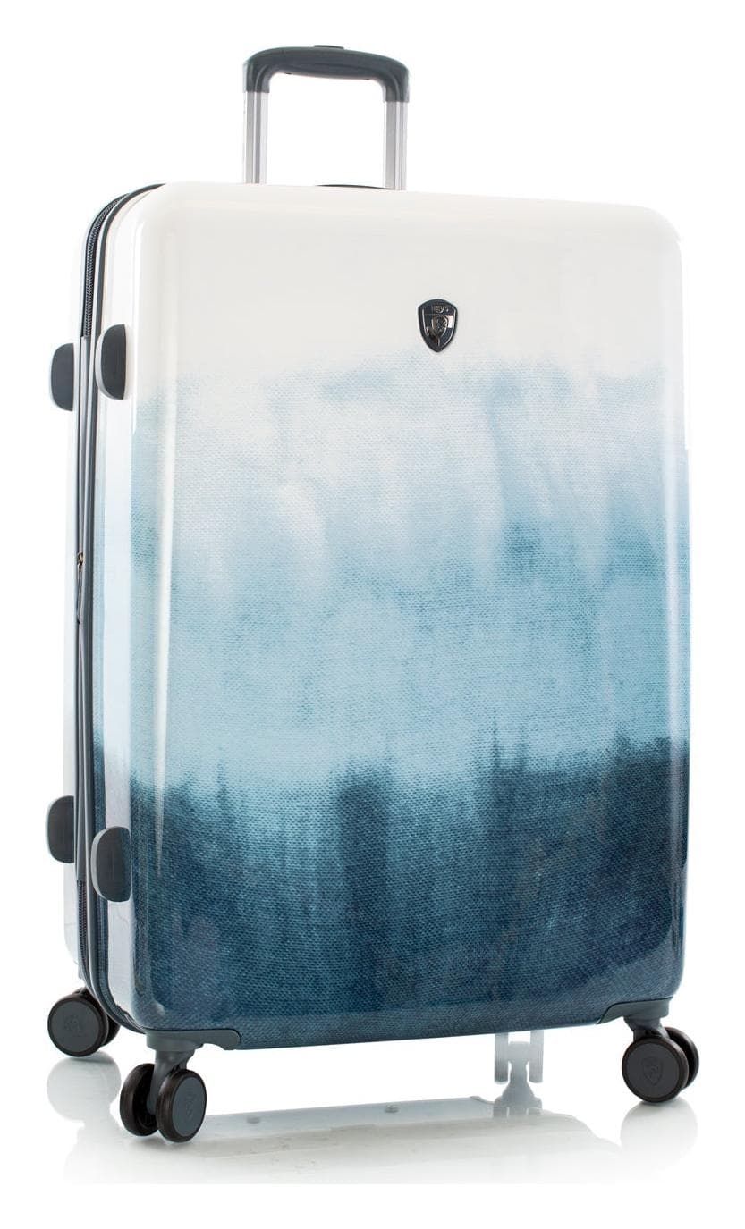 Veľký škrupinový kufor na kolieskach Heys Tie-Dye Blue L
