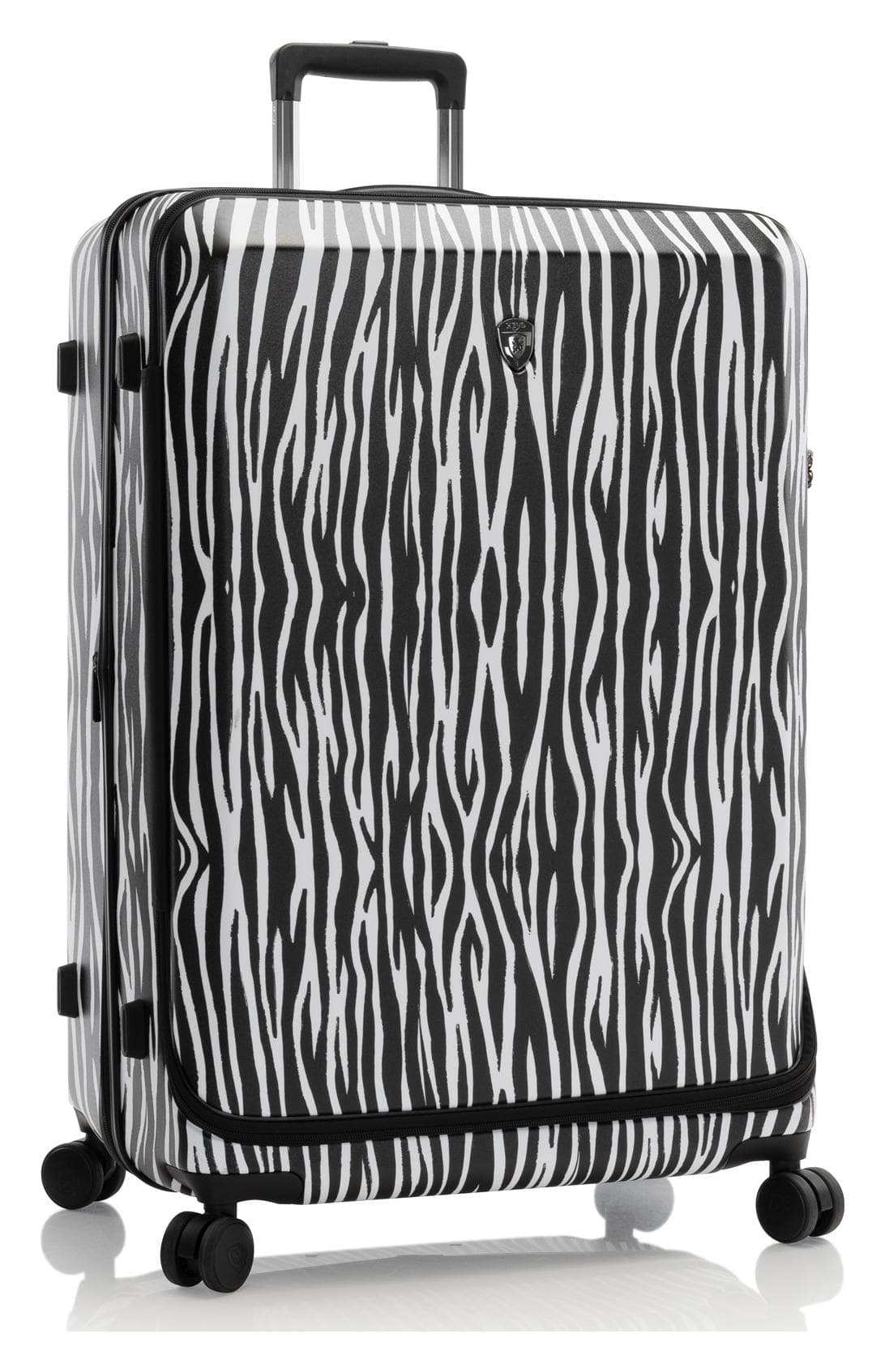 Veľký škrupinový kufor Heys EZ Fashion L Zebra