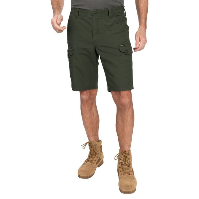 Bushman Pánske kapsáčové kraťasy Ivor, tmavá khaki 62