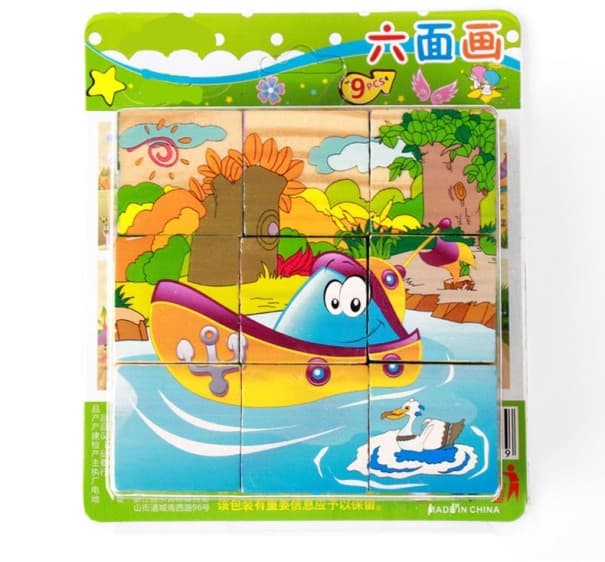 3D puzzle zvieratá 4