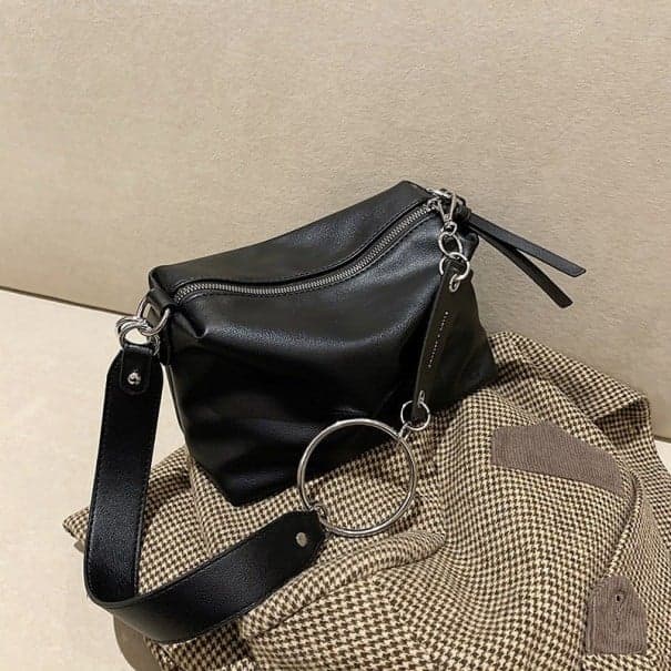 Dámska crossbody kabelka M1017 čierna