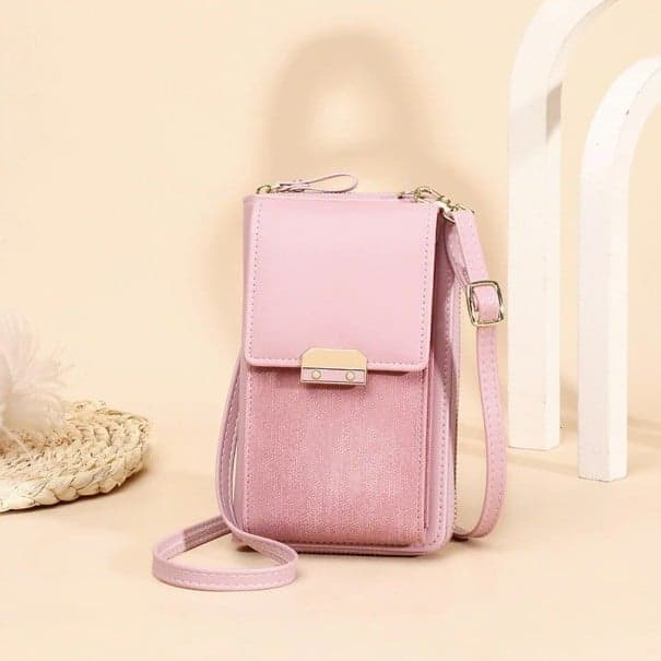 Dámska crossbody kabelka M1018 ružová