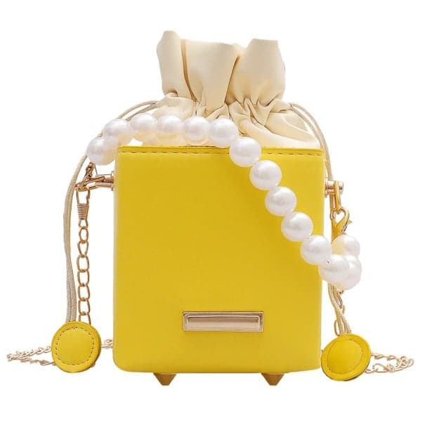 Dámska crossbody kabelka M1026 žltá