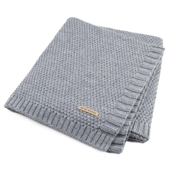 Dojčenská deka pletená 13
