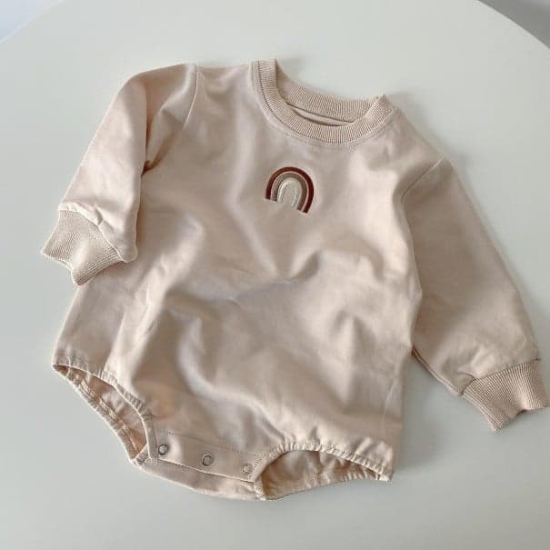 Dojčenské body N728 béžová 6-9 mesiacov