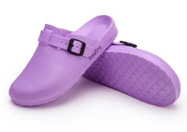 Domáce gumové papuče fialová 43