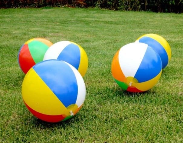 Nafukovací balón farebný