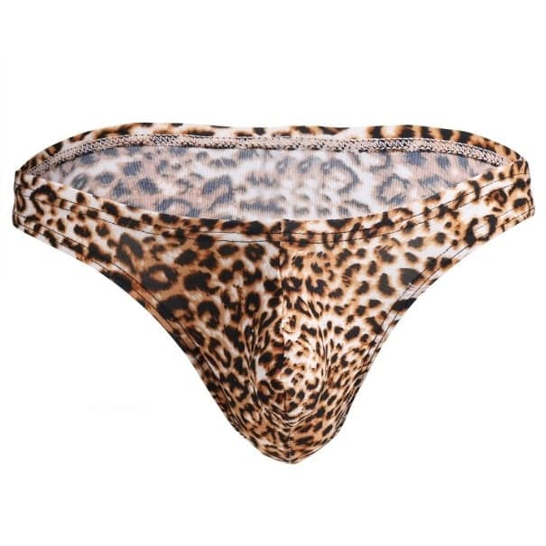 Pánske leopardie plavky F975 L