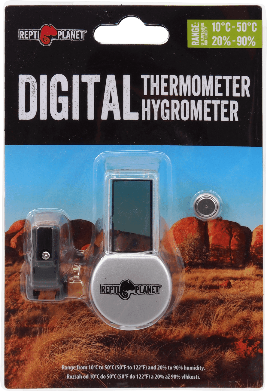 Repti Planet teplomer a vlhkomer LCD