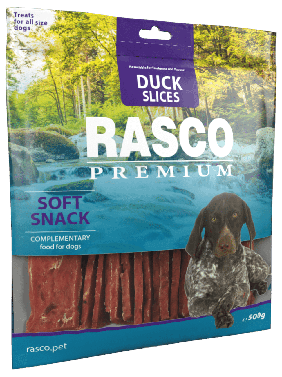 RASCO Prem. poch. plátky kačacieho mäsa 500g