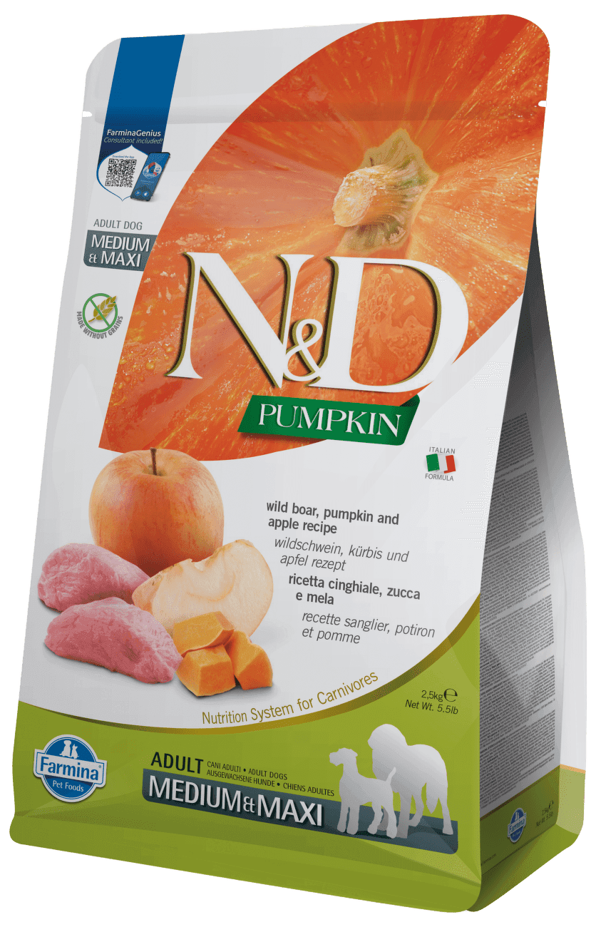 ND Dog Pumpkin Adult kanec a jablko 2,5 kg