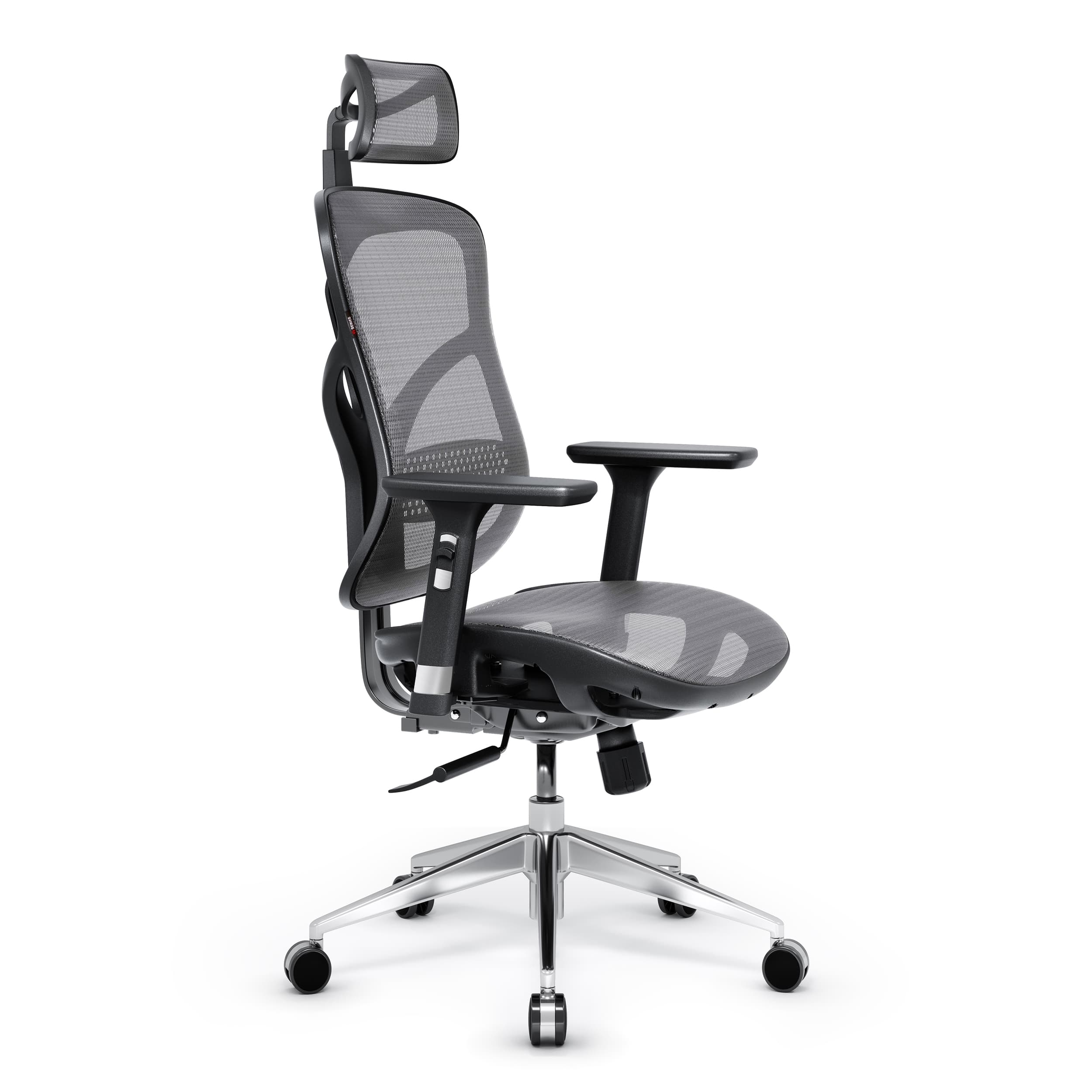 Kancelárska ergonomická stolička Diablo V-Basic, čierno-šedá