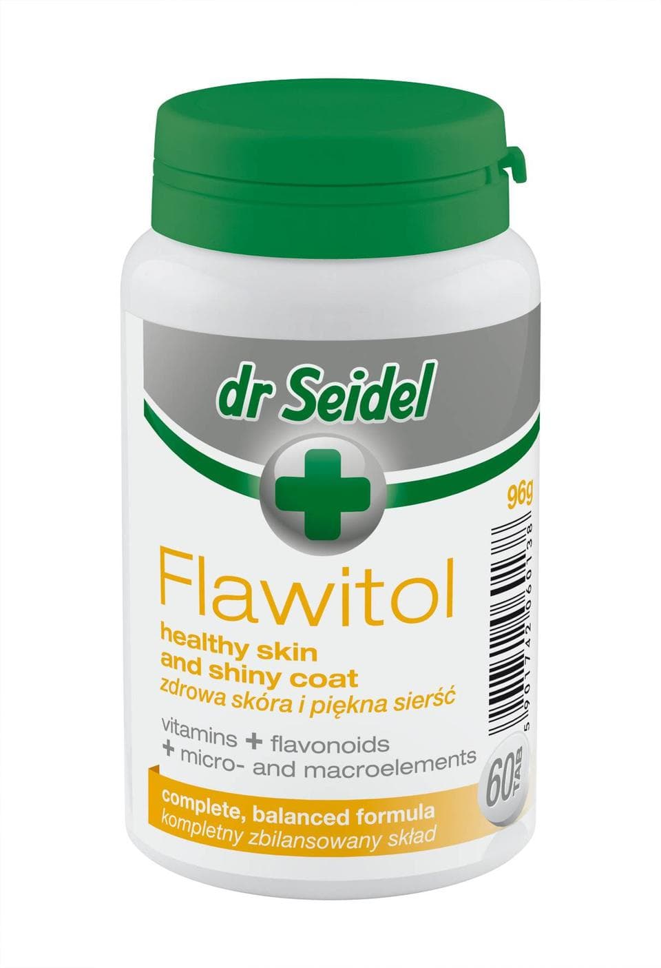 DR SEIDEL Flawitol pre psov s kožnými problémami 60 tabliet