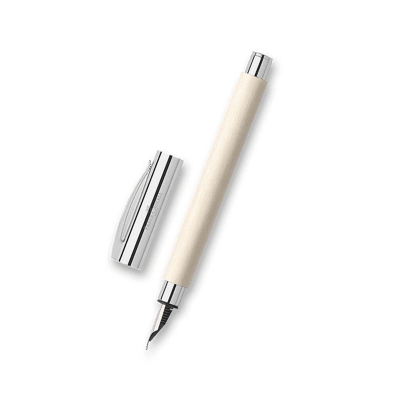 Faber-Castell Ambition Precious Resin Cinematic White hrot M