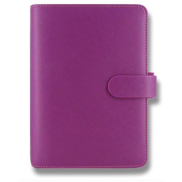 Osobný diár Filofax Saffiano A6 malinový