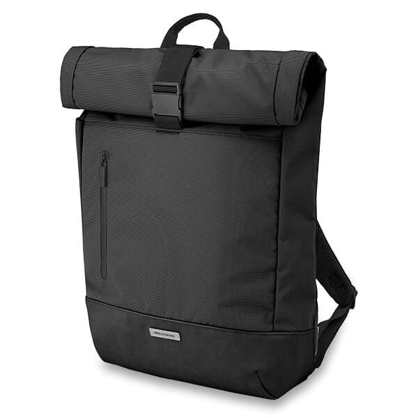 Ruksak Moleskine Metro Rolltop 15", čierny