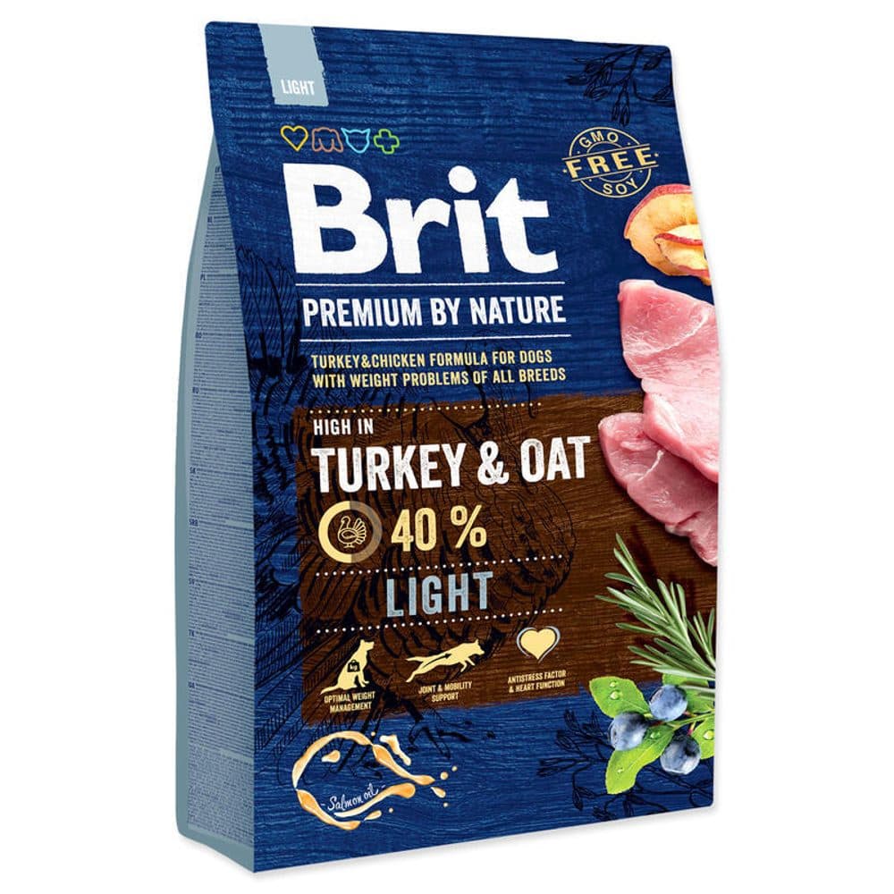 Brit Premium by Nature Light 3 kg | Granule pre psov