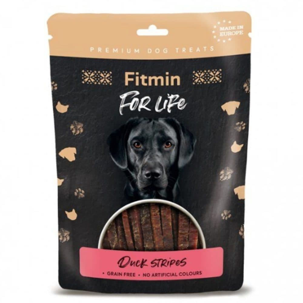 Fitmin dog For Life kačacie pásiky 70 g | Pamlsky pre psy