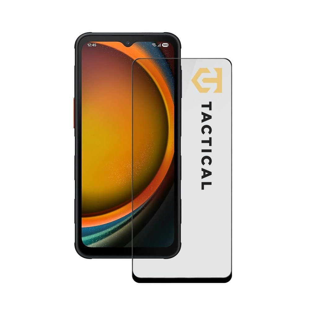 Tactical Glass Shield 5D sklo pre Samsung Galaxy Xcover 7 Pro, čierne