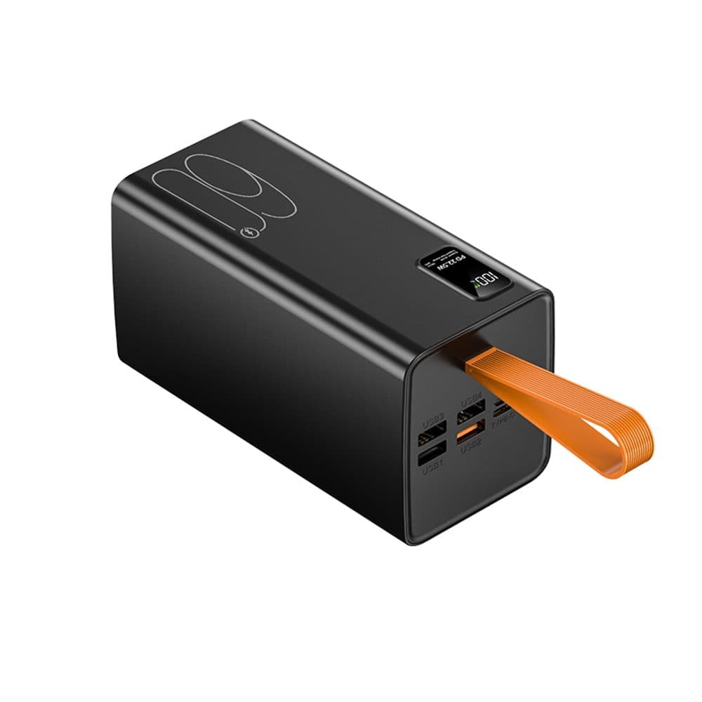 Powerbanka 60000mAh, PD 22,5W, QC3.0, černá