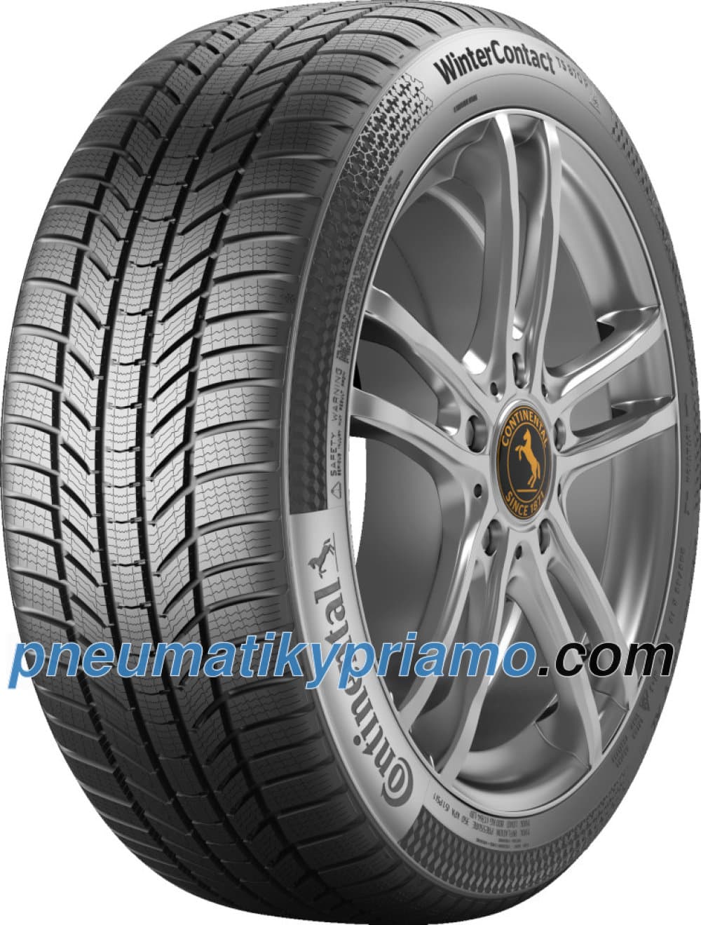 Continental WinterContact TS 870 P ( 235/45 R18 98V XL EVc, s rebrom disku )