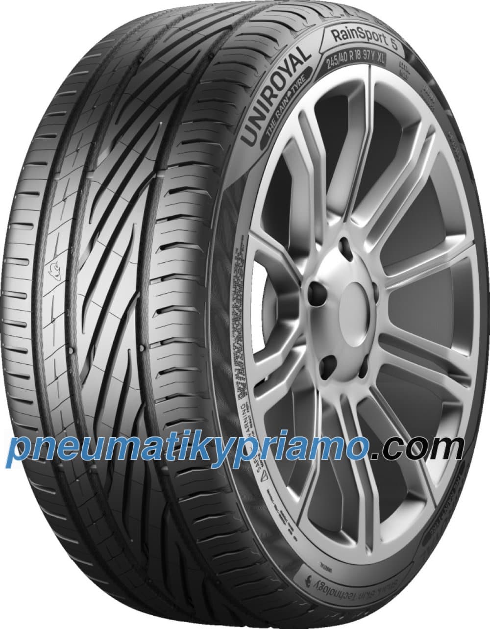 Uniroyal RainSport 5 ( 195/45 R16 84V XL EVc, s rebrom disku )