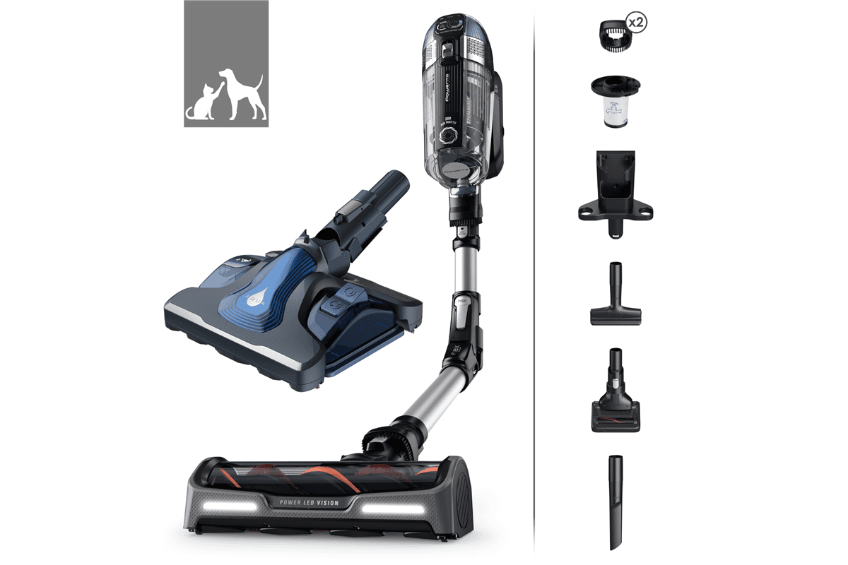 Akčný set produktov Rowenta X-Force Flex RH9958WA + ZR009600