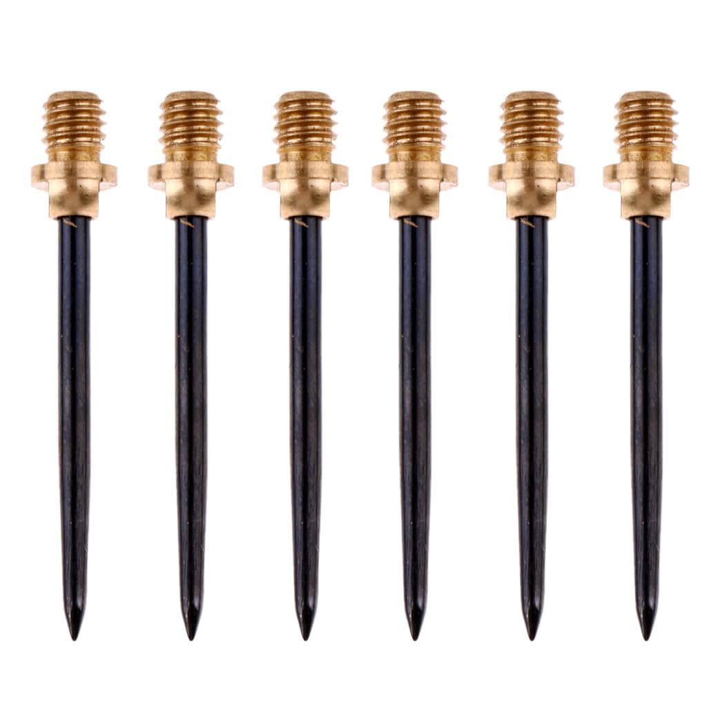 Darts Steel Points Replacement Professional Steel Tip Conversion Points Durable Throwing Toys for Steel Tip Darts čierna