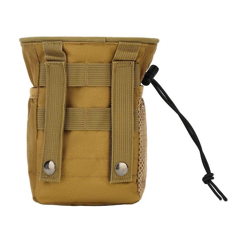Outdoor Molle Storage Bag Multifunctional Tactical Waist Bag Portable Tool Bag Wear Belt Small Storage Accessories Hanging Bag khaki