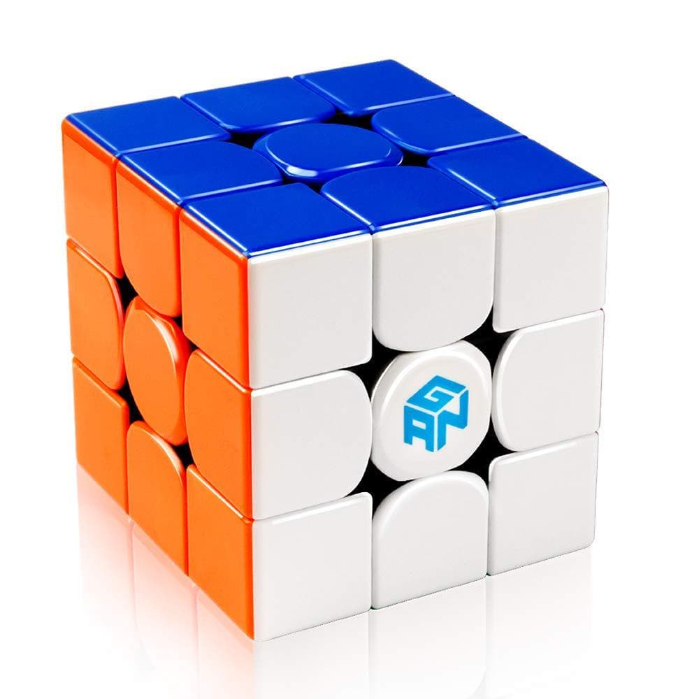 Gan 356 R 3x3 Speed ​​Cube bez nálepiek Gans 356r 3x3x3 Magic Cube Puzzle Ges V3 System Extra Bonus Blu
