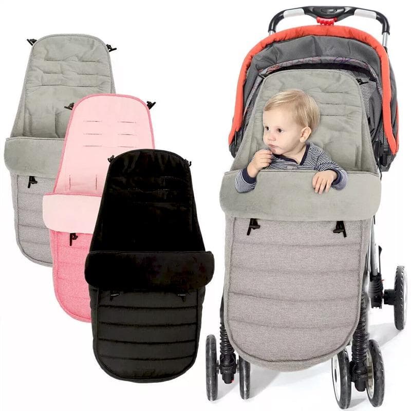 Univerzálne fusaky do kočíka Spací vak Cosy Toes Kočík Buggy Stroller 90cm čierna