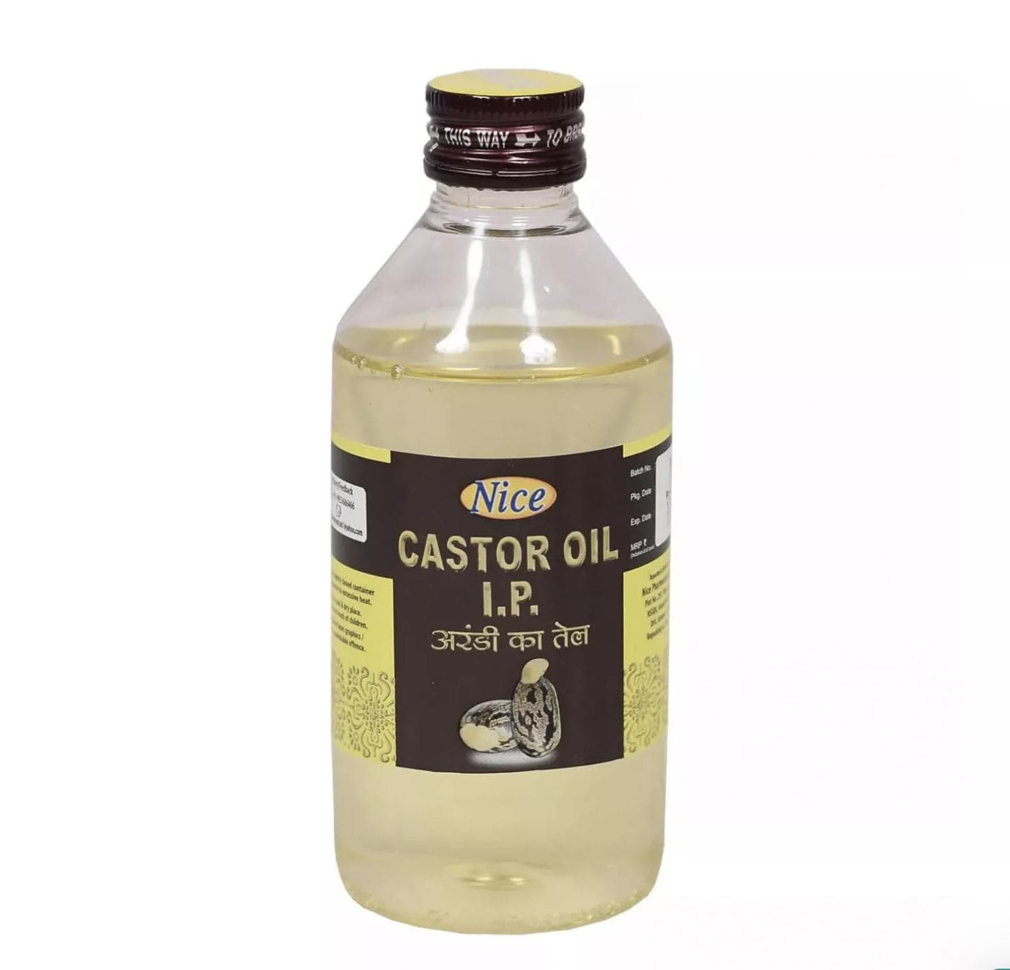 Ricínový olej (200 ml), Ricínový olej IP Nice