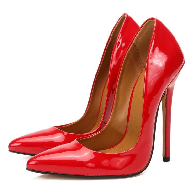 Plus Size 48 Extrémne vysoké opätky 14 cm Sexy lodičky Fetišové ihličky SM Gay Party Drag Queen Nočný klub Cross Dresser Unisex topánky cm