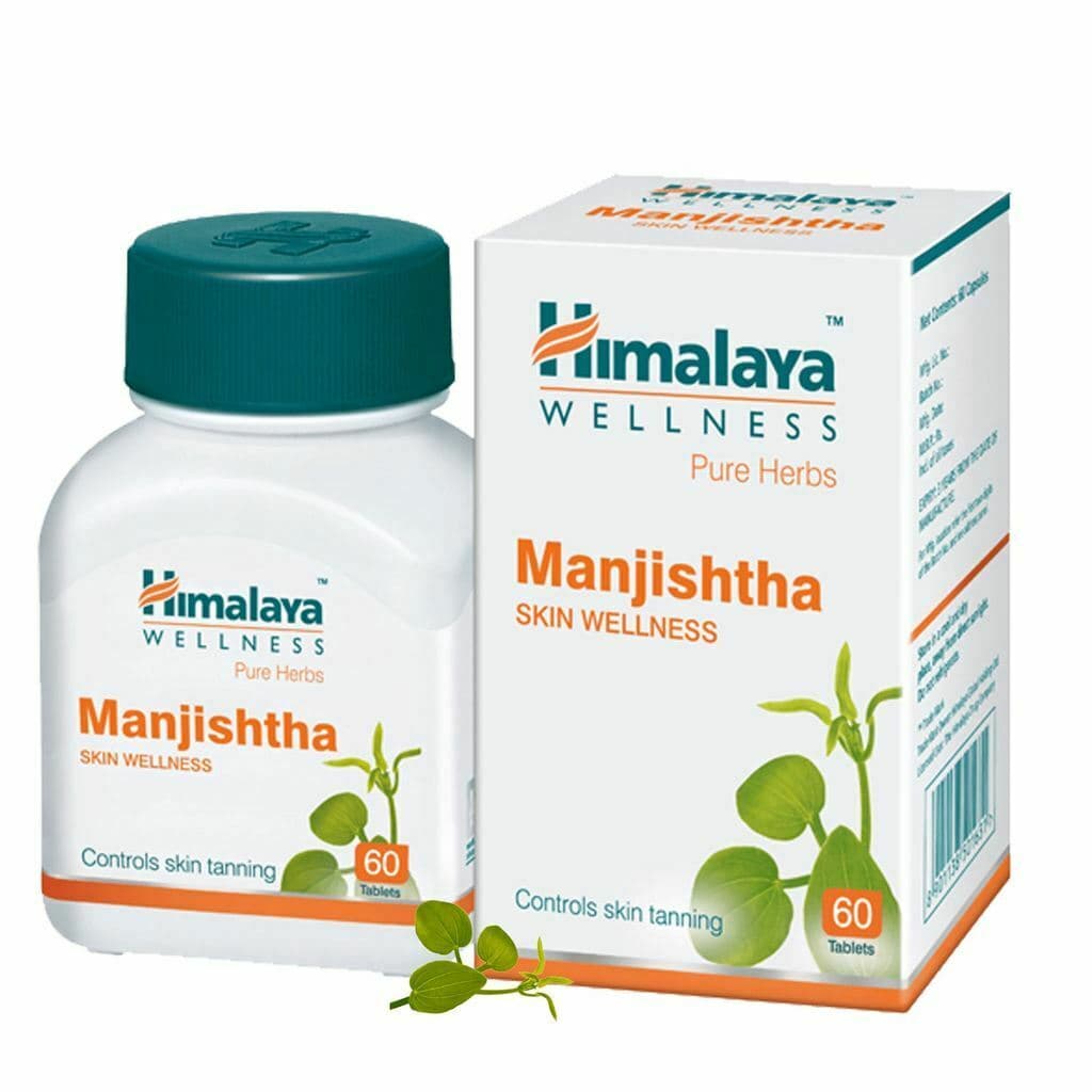 Himalaya Wellness Pure Herbs Manjishtha Skin Wellness 60 tabliet DOPRAVA ZDARMA
