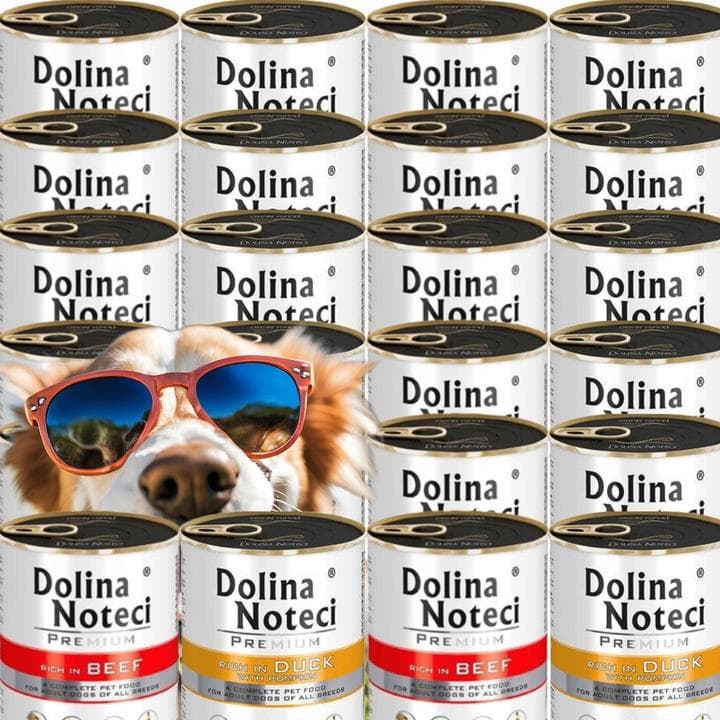 Dolina Noteci Premium Mix Smaków Karma Mokra Psa Psów 800G X 24 Bez Ryb