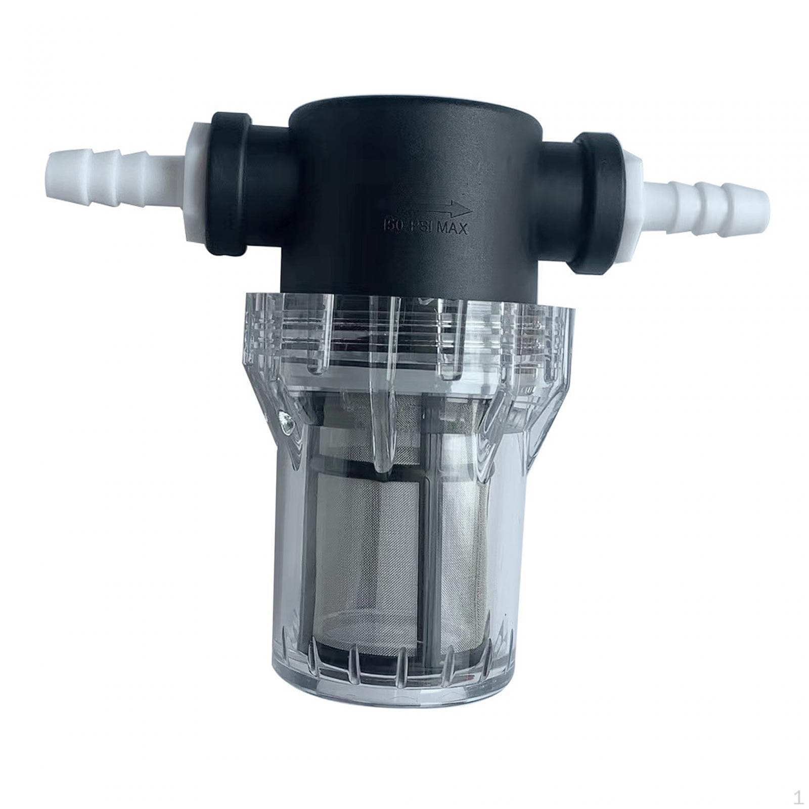 Filtrovanie vody a piva, filter s 2 ostňami, 150 mikrónový potrubný filter 100 mesh, čerpadlo