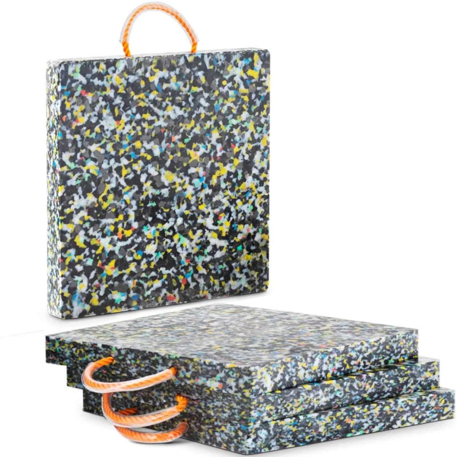 Štvorcová stabilizačná podložka pre nohy žeriavu 40 x 40 cm do 12 000 kg, sada 4 ks
