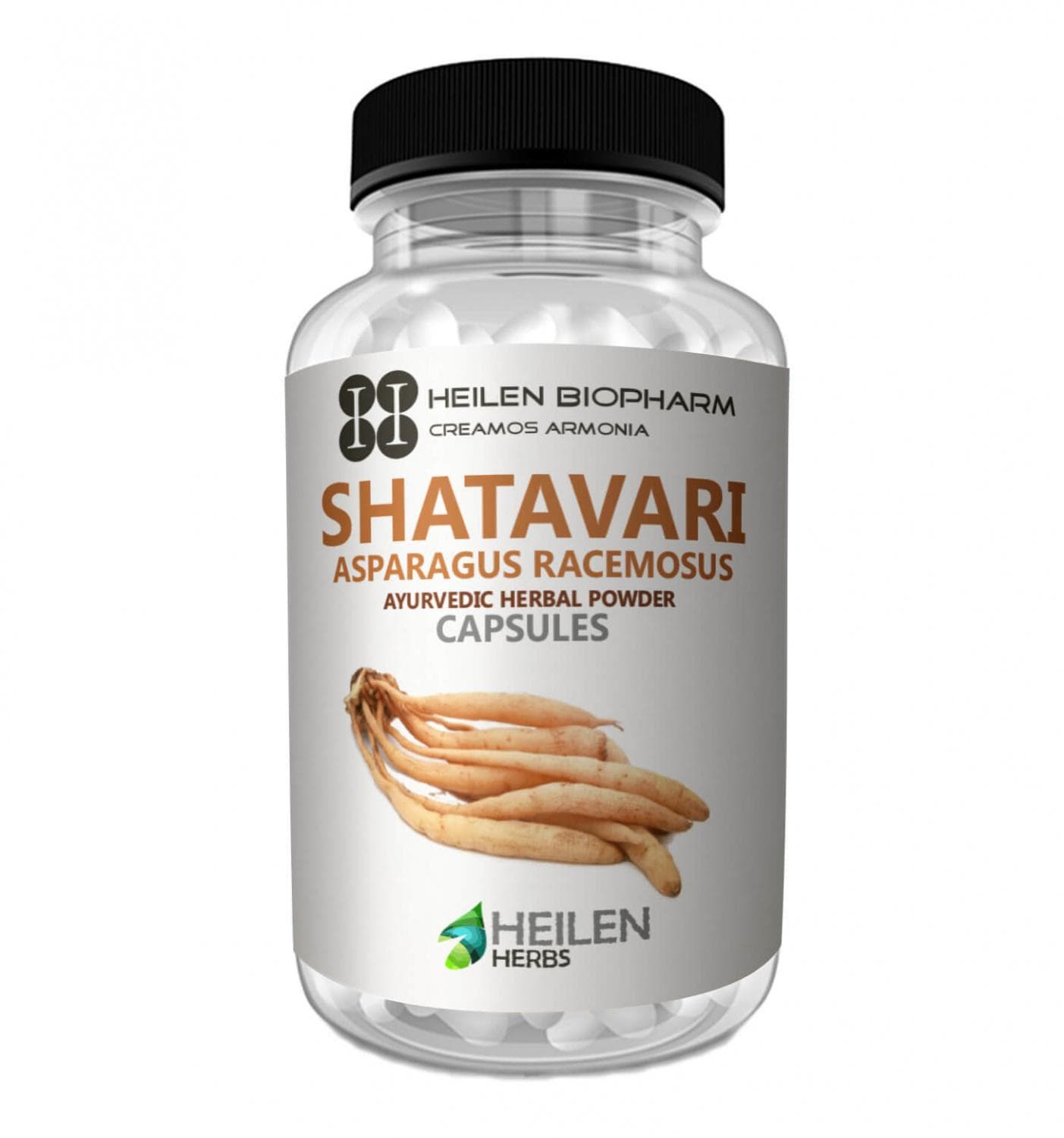 Šatavari (180 kapsúl, 500 mg), Shatavari, Heilen Biopharm