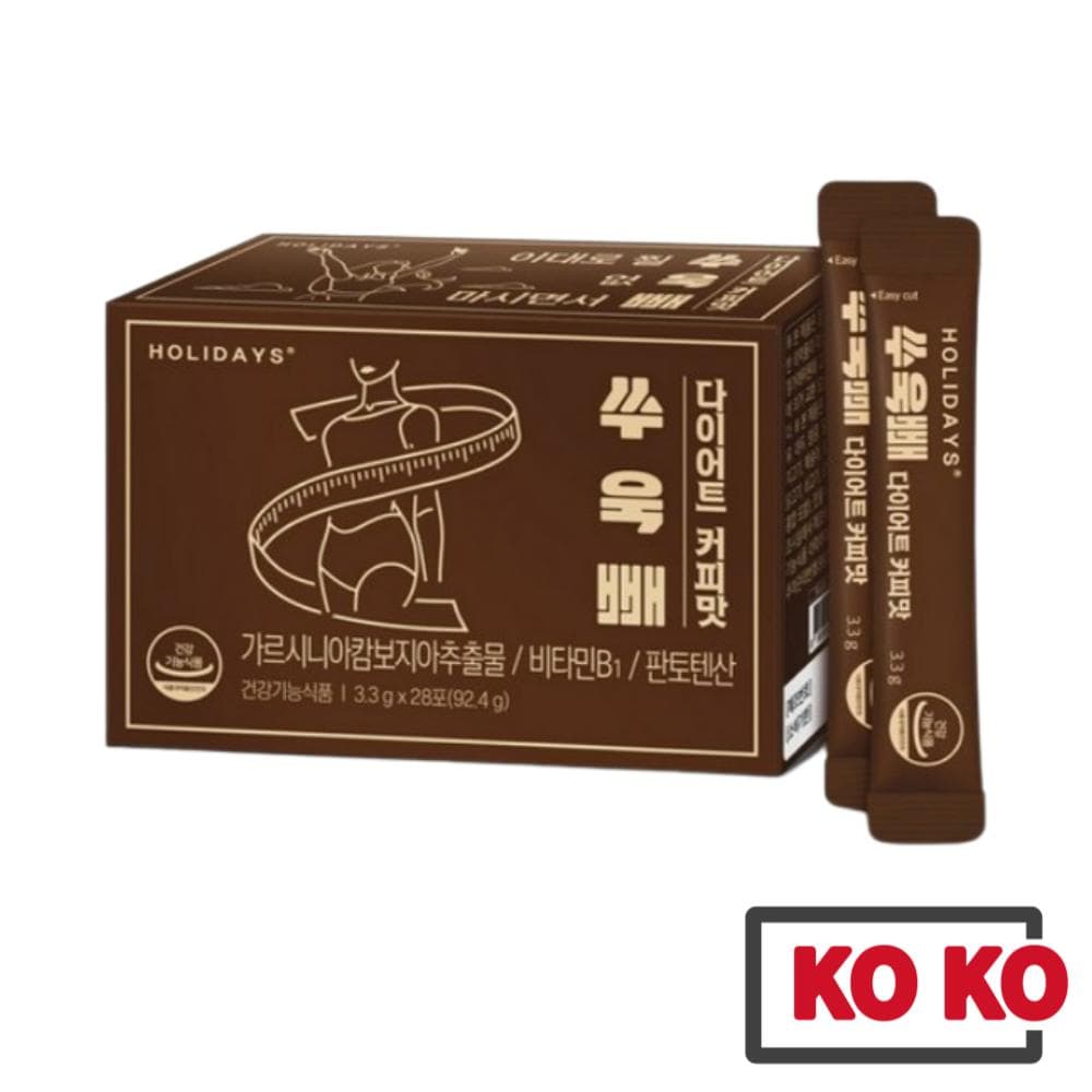 HOLIDAYS Suugppae Diétna káva Americano Flavour 28 tyčiniek