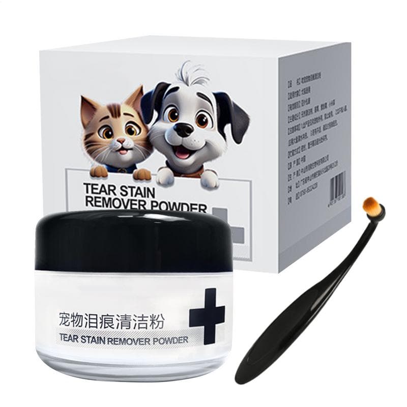 Dog Eye Tear Stain Powder Natural Tears Powder Gentle Remover Powder Absorbing Non-Irritating Dog Eye Care Pet Supplies For All