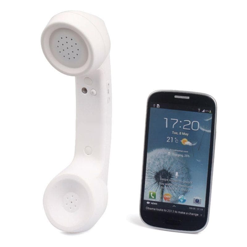 Dekoratívne Bezdrôtové Retro Telefónne Slúchadlo Bluetooth-kompatibilné Telefónne Slúchadlá Externý Mikrofón Reproduktor Prijímač