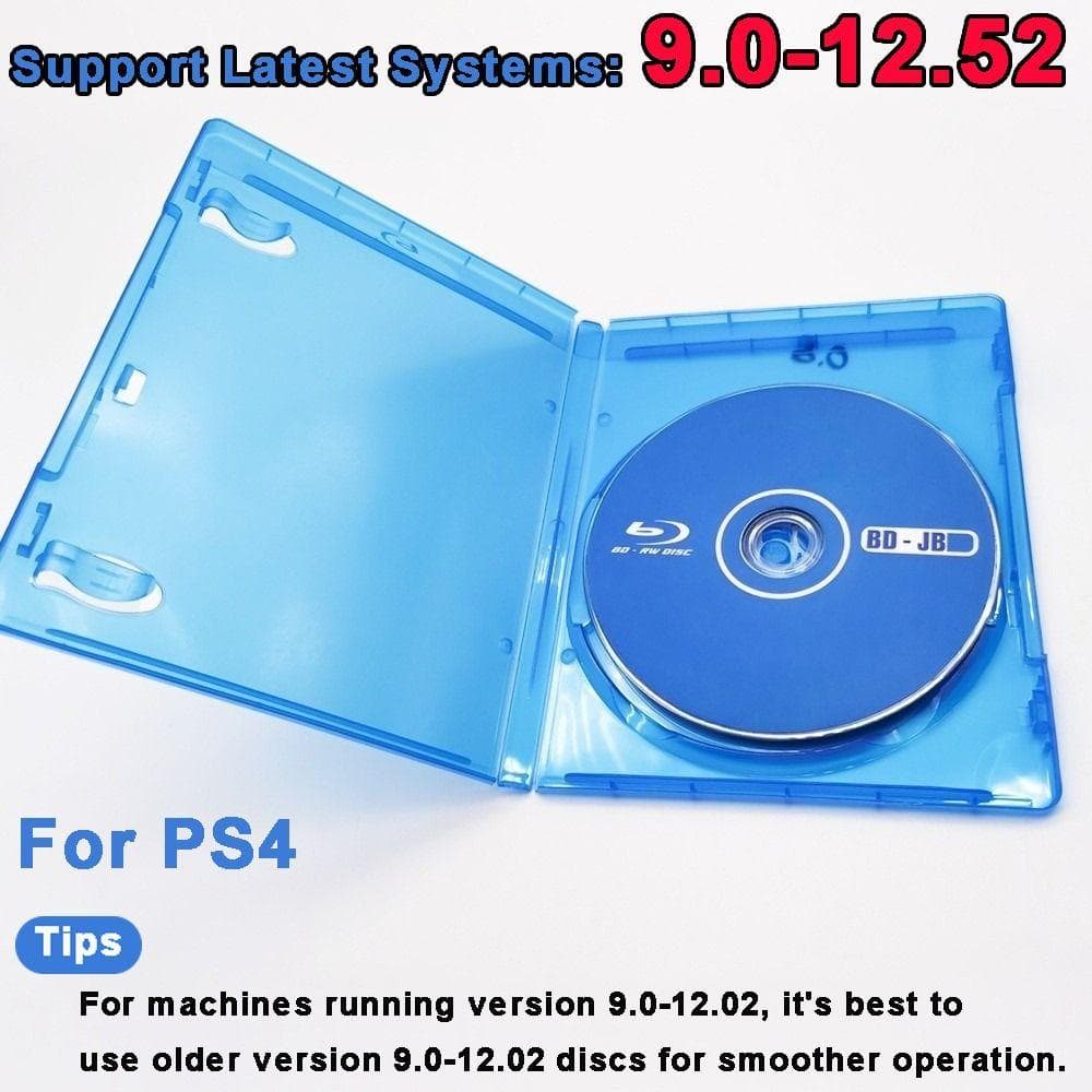 Pre Firmware 9.0-12.52 BD-JB Disk Nevyžaduje PC 1 Kliknutie Spustenie JB Disku Nástroj Homebrew Prehrávanie Záložných Hier Mod Nástroj pre PS4
