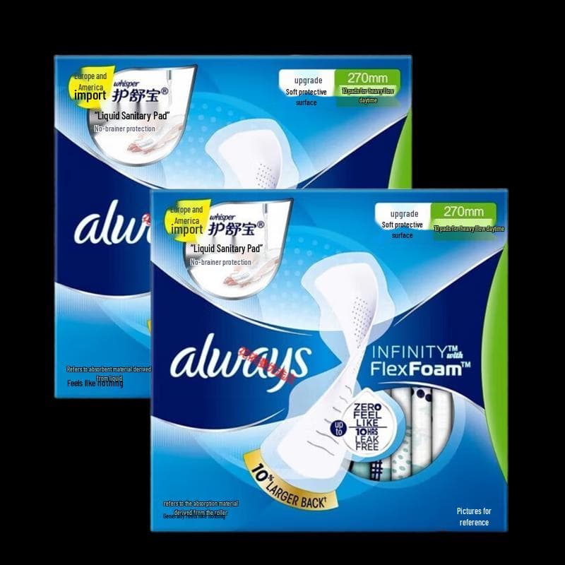 Whisper Infinity FlexFoam Tekuté hygienické vložky