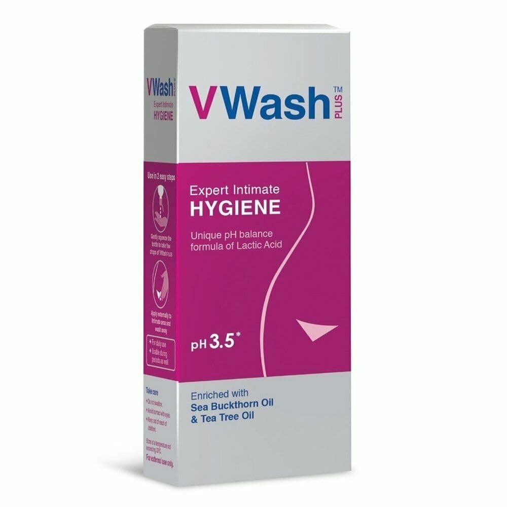 BALENIE 2 X Vwash Plus Expert Intimate Hygiene Wash 200 ml Doprava zdarma